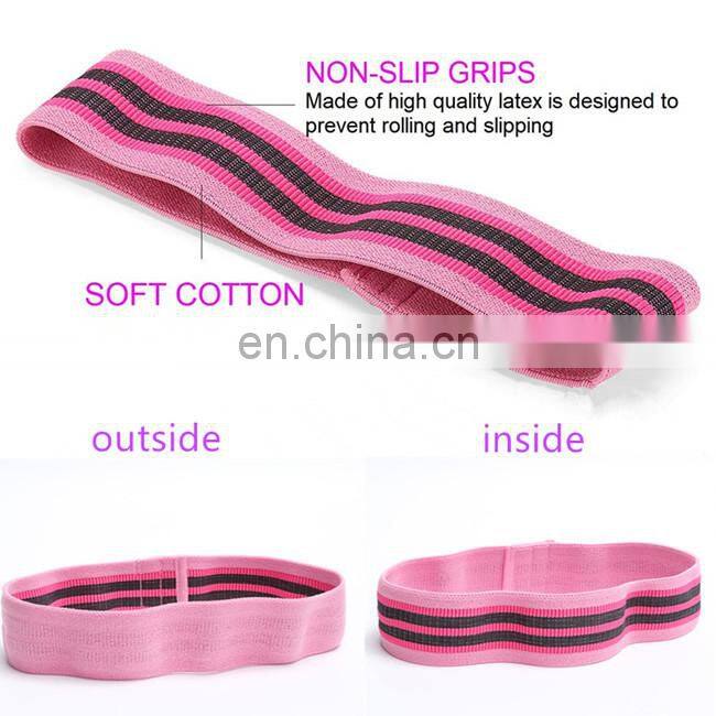 Thick Custom Printed Marble Resistance Band Elastic band Set