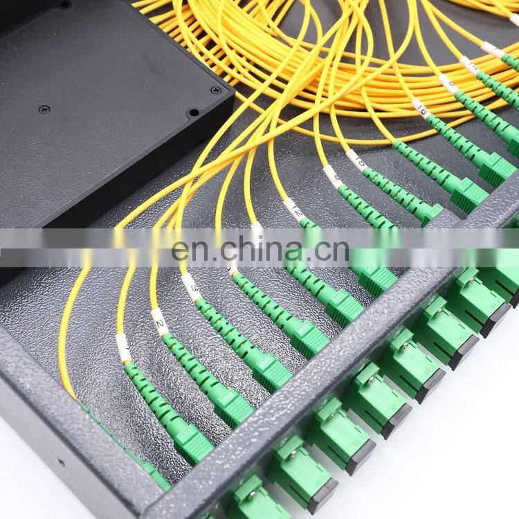 Less Expensive Buyer Optical Fiber splitter Fiber Optic Splitter PLC rack mount Type Splitter Price