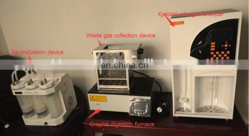 Fully automatic Kjeltec Food Nitrogen Protein Analyzer