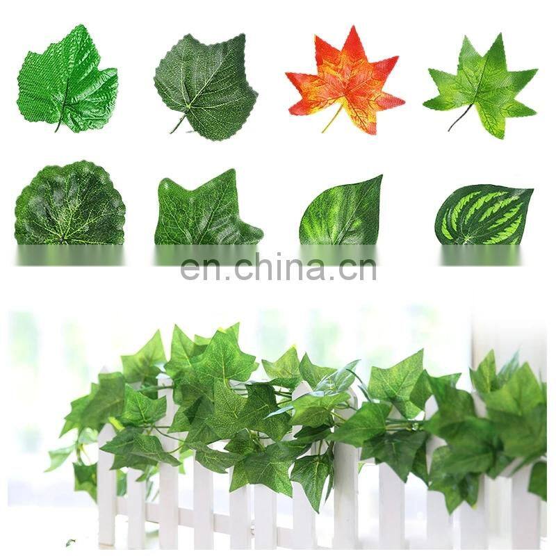 Green Silk Artificial Hanging Ivy Leaf Garland Plants Vine Leaves Diy For Home Decoration Garden Party Decor