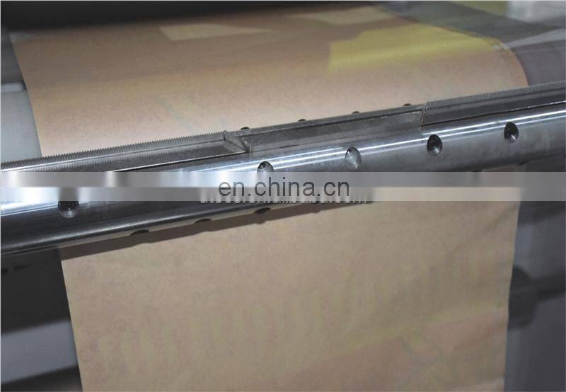 HSD400 Small Mini Used semi Automatic Flat V Bottom Food Shopping Paper Bag Making Machine