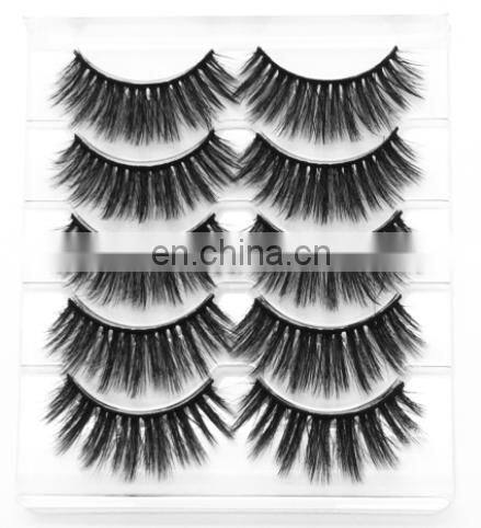 Private Label fake lashes 5 Pairs magnetic eyelashes wholesale eyelash extension kit