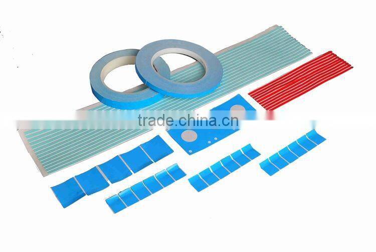 Excellent Flexibility Blue Film Thermal Insulation Tapes For Heat Pipe Assemblies