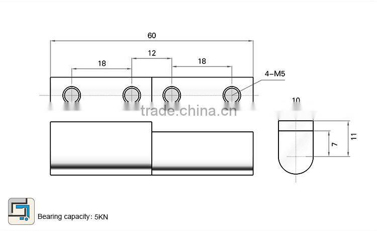 Different soft closing cabinet interior hinge