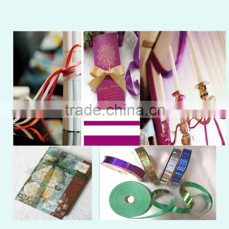 Latest Everyday Gift Wrapping PP Ribbon/Plastic Printed ribbon made in china