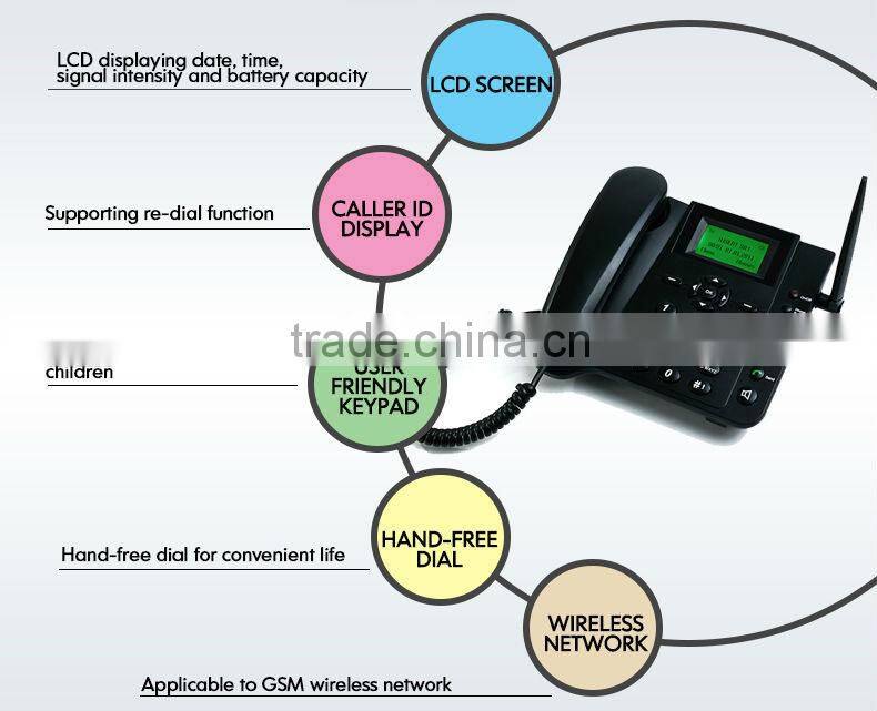 Telpo low cost GSM fixed wireless phone / fixed wireless phone