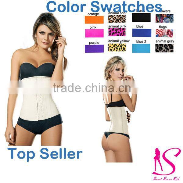 2016 Best Selling Waist Training Corsets Underbust Slimming Belt for Women Lose Weight