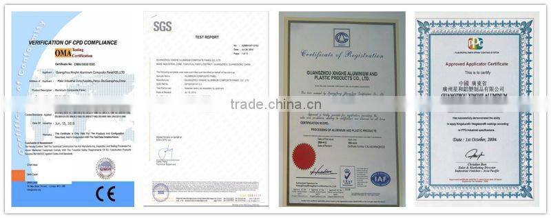 5mm wall cladding aluminum composite panel