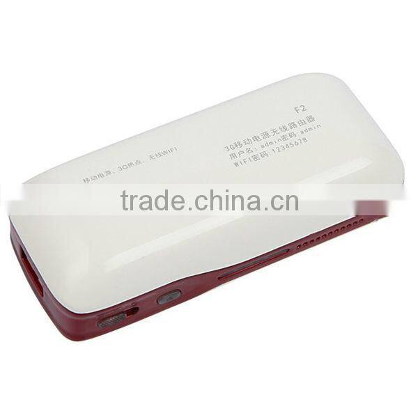 Low price 5200mah power bank with wifi router