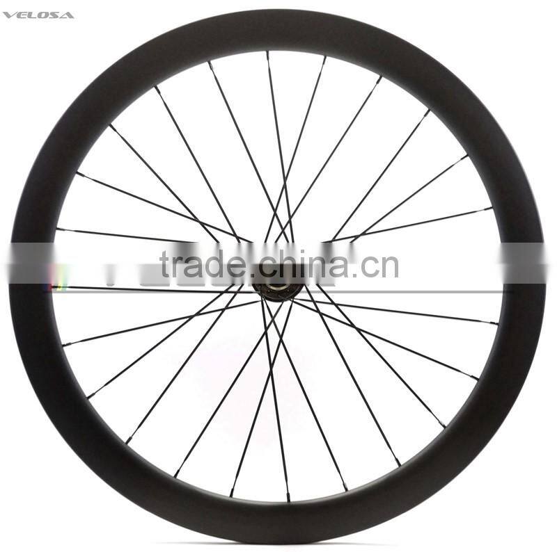 hot saling road bike 50mm disc 25mm wide clincher wheel,disc braking wheel 700C wheels