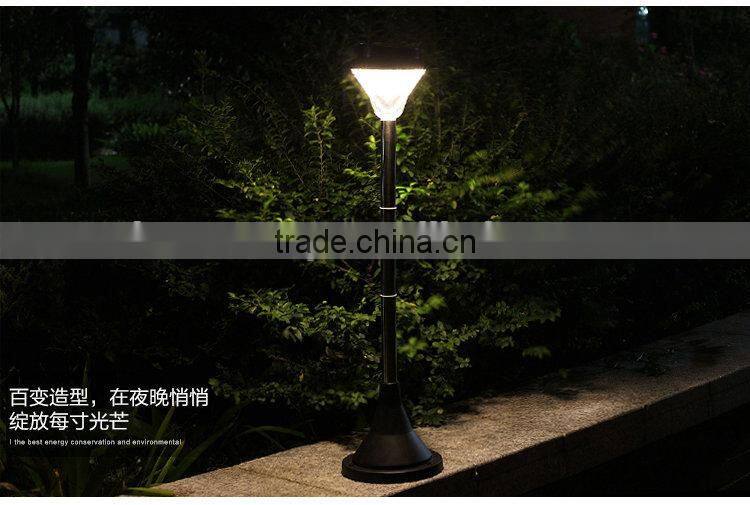 Solar led cap light garden light led garden light