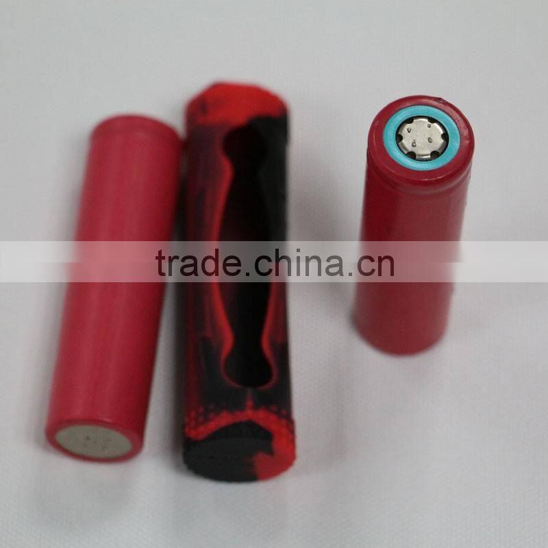 Electronic cigarette box mods 18650 power bank case shockproof 18650 lithium battery rubber bag silicone rubber 18650 case cover