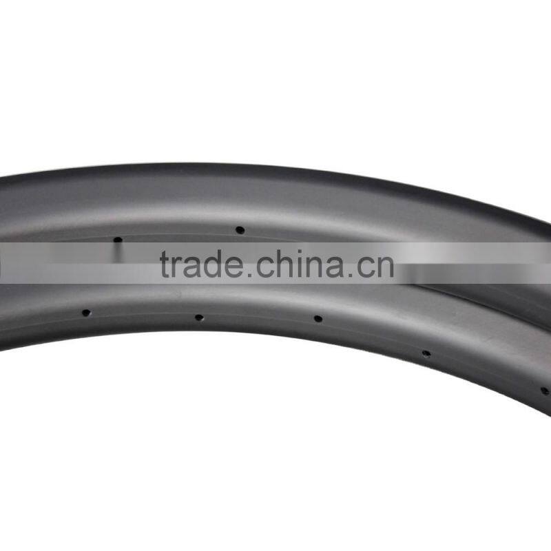 carbon wheel 29+ 50mm width clincher wheels fat bike carbon disc wheel rims