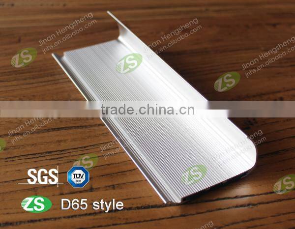 Decorative laminate stair nose Aluminum step edging strip floor strip acrylic stair step tile anti-slip stair nosing profile