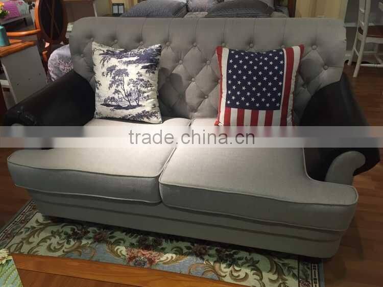 S8513 American fabric three seat Special offer sofa for complete set