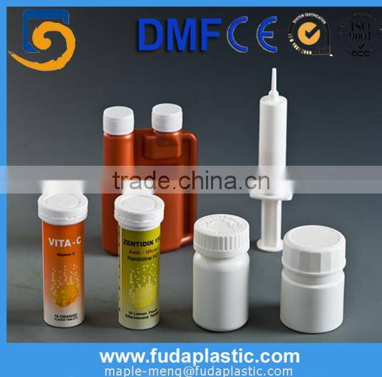 Plastic Effervescent Tablet Container