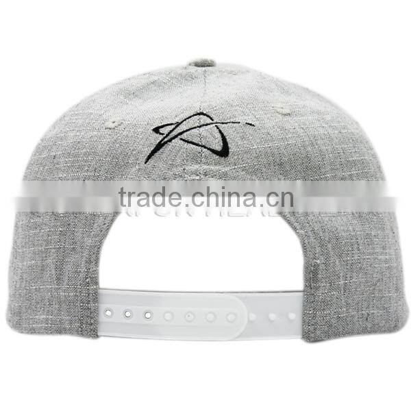new product 5 panel flat brim hip hop cap