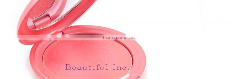 Oem blush! Natural pink lovely blush , wholesale powder blush, long lasting, face blushes, blush compact, cosmetics for cheek