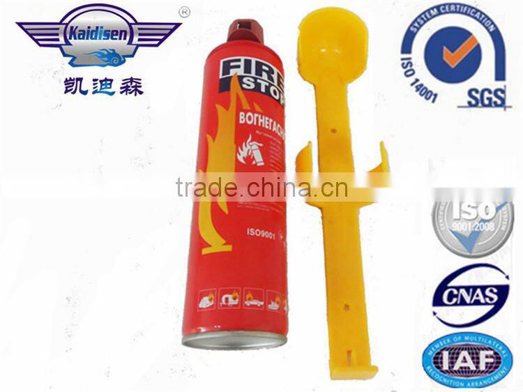 1000ml Aerosol type fire extinguisher,spray foam fire stop,car mini fire extinguisher