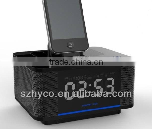 Docking speaker for Iphone with bluetooth touch panel