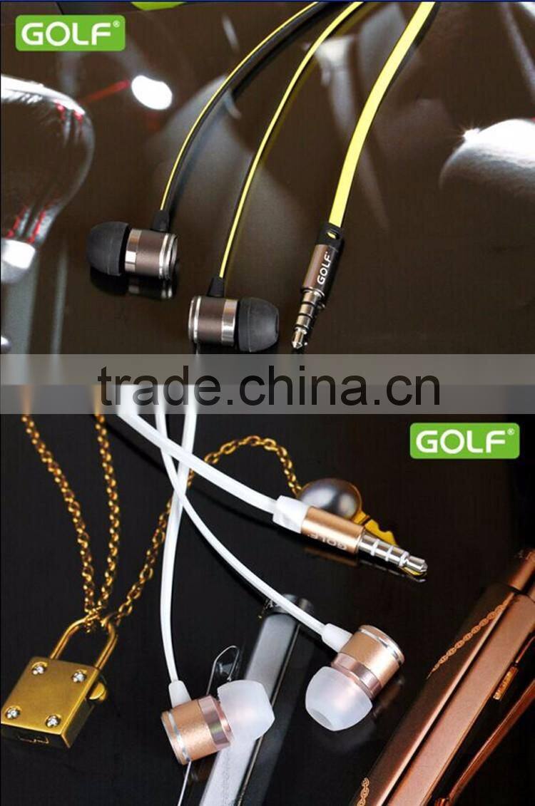 GOLF M3 Jazz Series Audio 3.5mm HD Stereo 120CM In-Ear Earphones Handsfree Stereo Earphone For iPhone/Samsung TB-0379