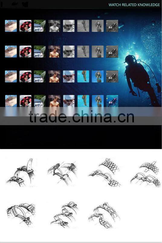 tungsten steel watch with tungsten watch bands,tungsten watch bands