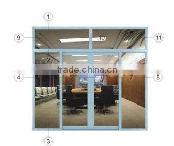 Heat insulation aluminum door window parts