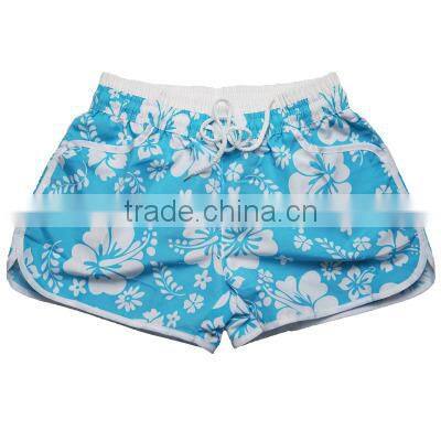 2015 wholesale lady swim shorts beach shorts swim trunk