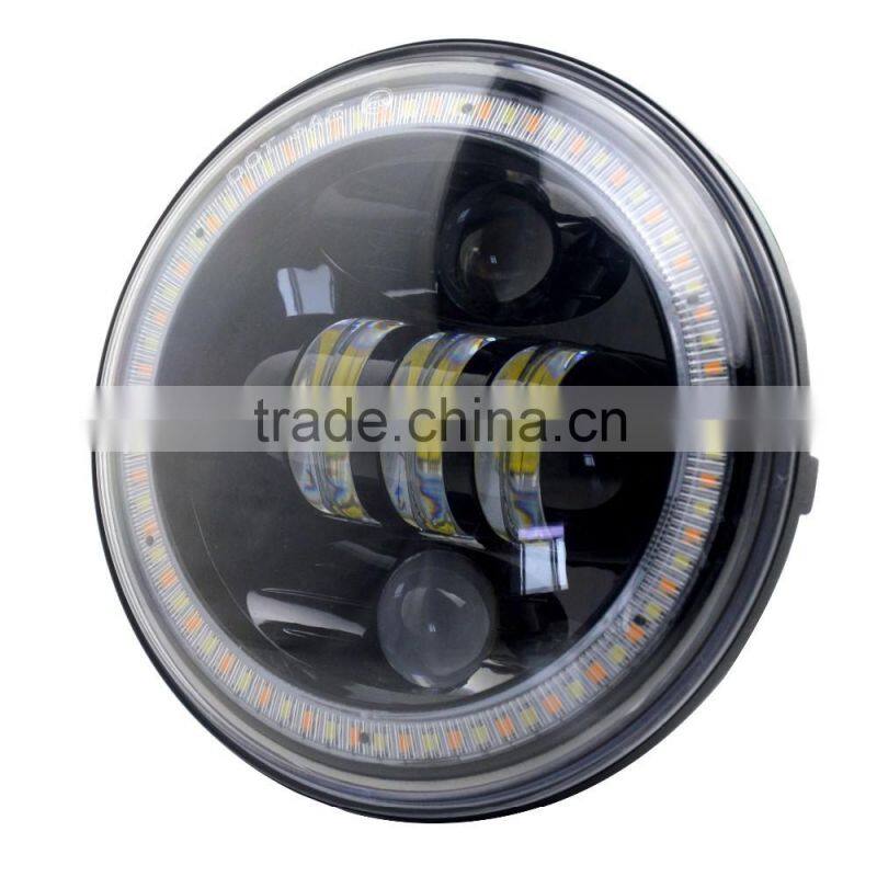 Smart design Diecast Aluminum Housing 5.75'' 50w harley led headlight