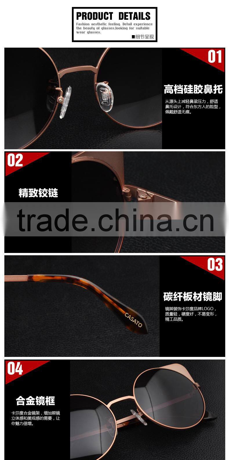 CASATO hot selling Cat eye sunglasses new product women sunglasses