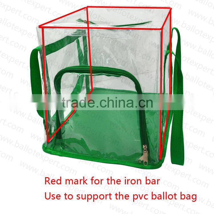 30L collapsible PVC ballot bag plastic pallet bag