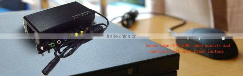 120W universal laptop adaptor 12V to 24V DC Output 100-240V Input work for laptop,MP3,etc
