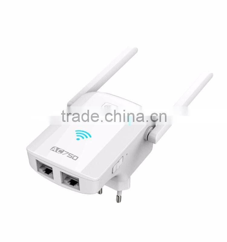 JCG 750Mbps WiFi Repeater Extend Wireless Range with 2 External Antennas