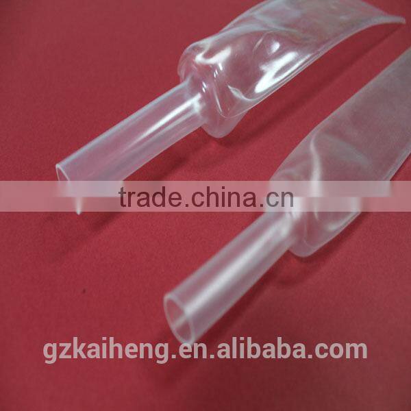 8mm hot sale polyolefin material heat shrink insulation red tube