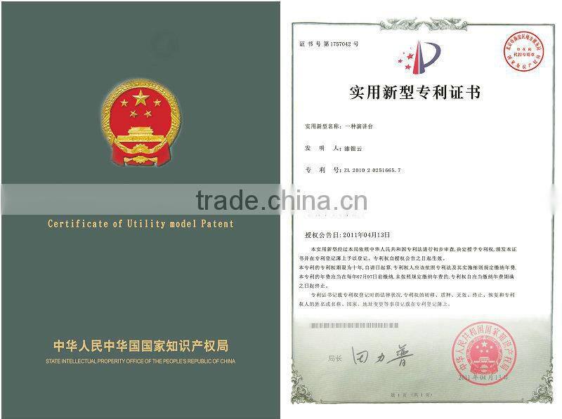 Customized led bar table,acrylic lectern podium with drawers