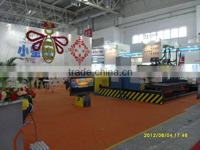 groove plasma cutting machine for shipyard using plate cutting good performance