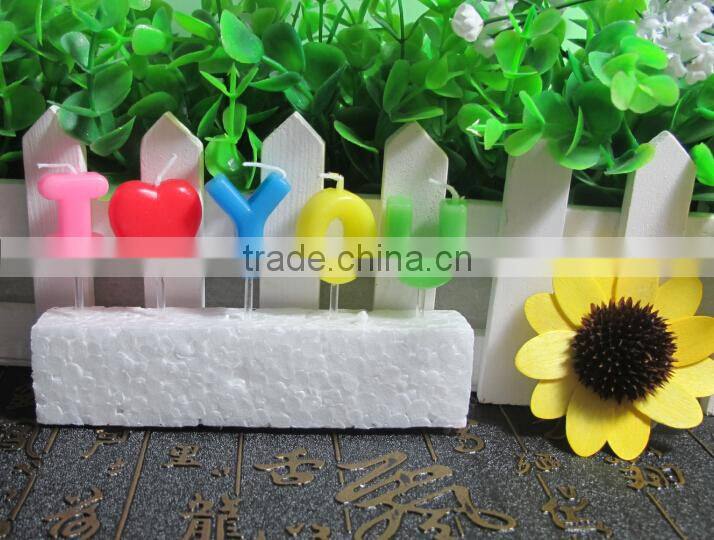 I Love You Wedding Candles