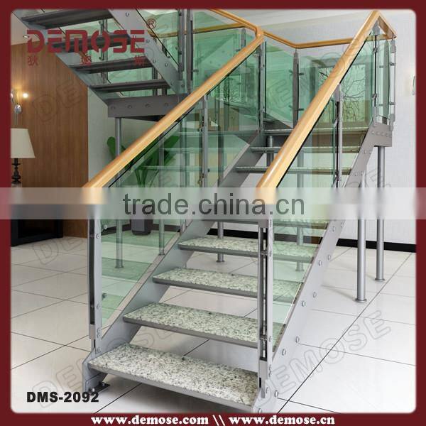 used steel grill double granite green granite stair