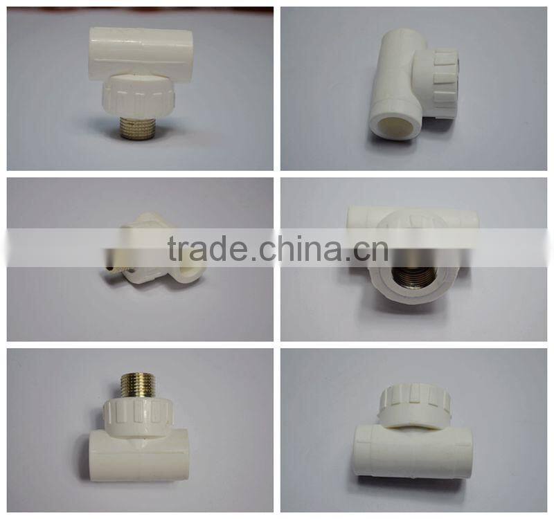 YiMing Female Threaded Tee for PPR Pipe Fittings