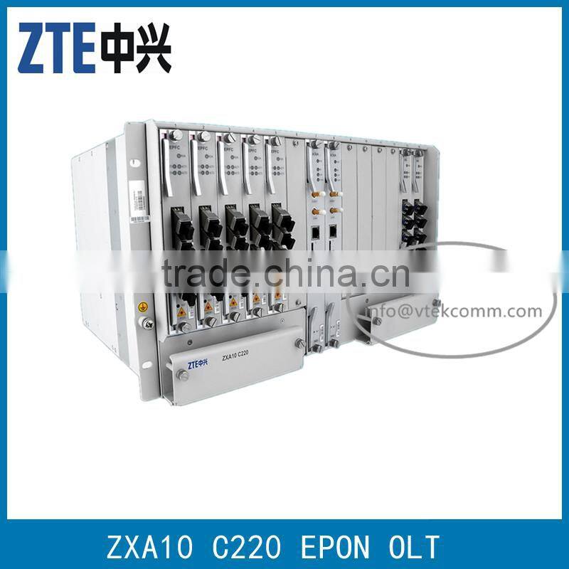 Original Optical Line Terminal GPON/EPON/GEPON OLT ZTE ZXA10 C220
