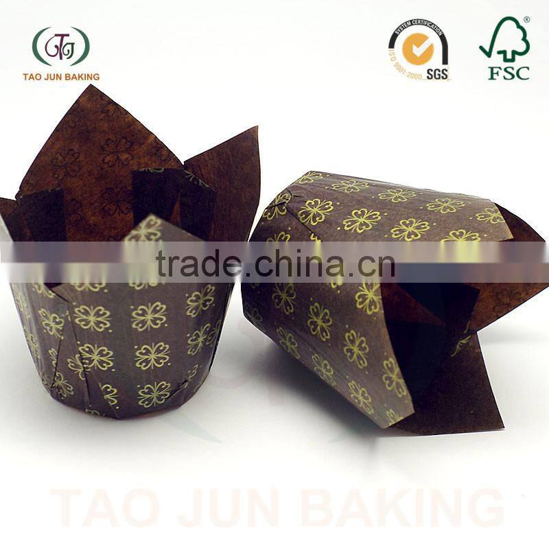 Tulip paper cake tool baking cups cupcake liners