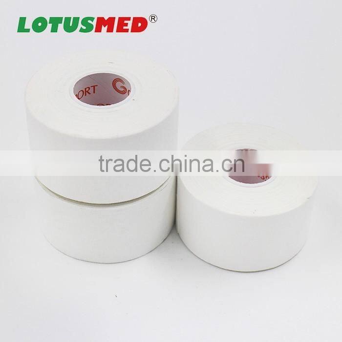 High quality cotton rigid zinc oxide sports tape