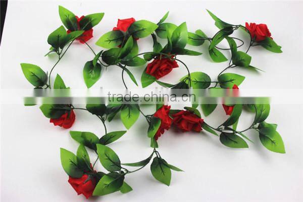Beautiful artificial Rose wreath in different colors for Wedding decor
