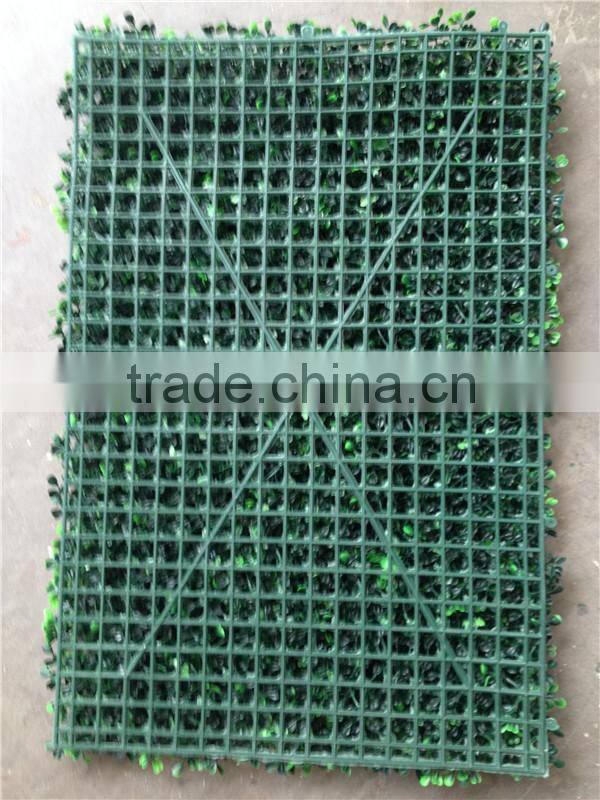 High quality Artificial boxwood panel /mats/hedge for garden wall landscaping