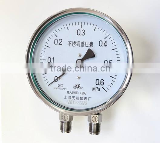 Stainless Steel differential pressure indicator
