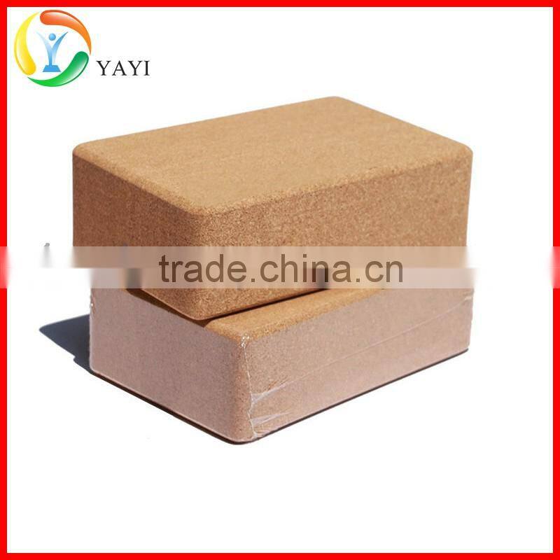 Yoga Pilates Non Slip Natural Cork Yoga Block