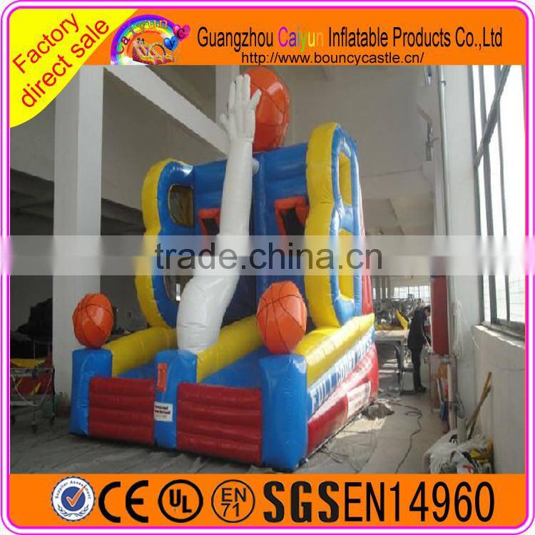 New design inflatable basketball shooting game