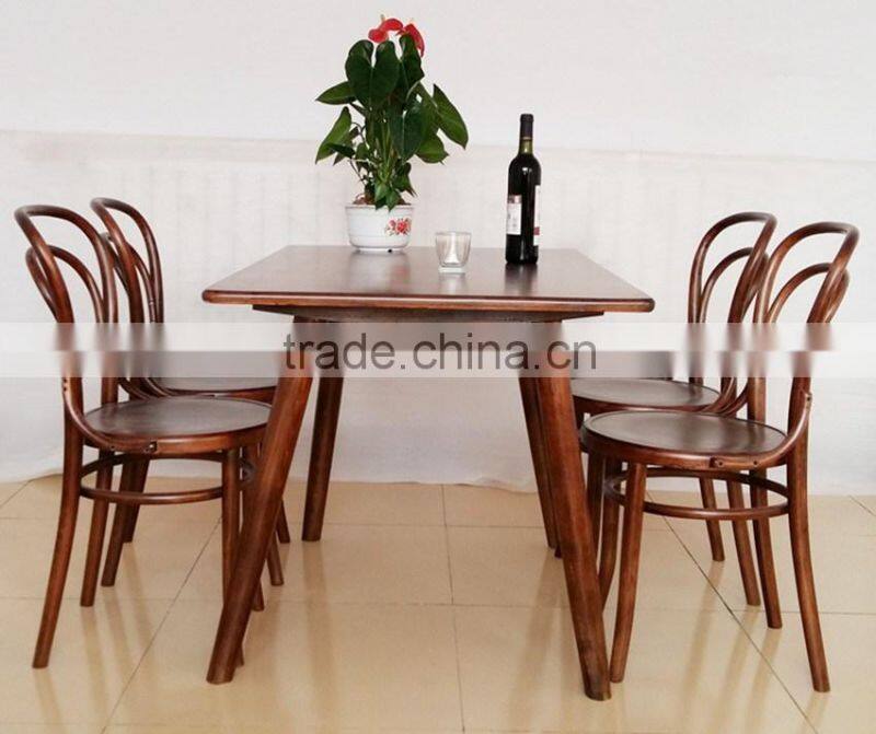 Stackable modern dinning room thonet chairs
