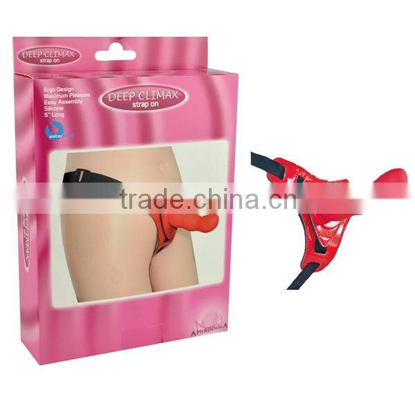 Sex Harness, Strap on Dildo , Silicone Dildo Sex Toy from Manufacturer