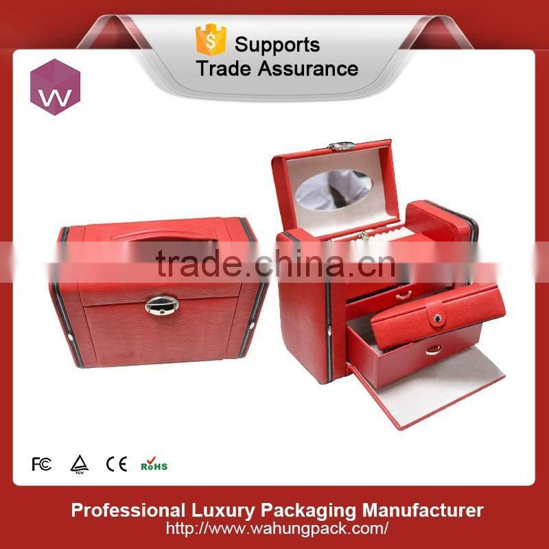 new leather jewelry box packaging